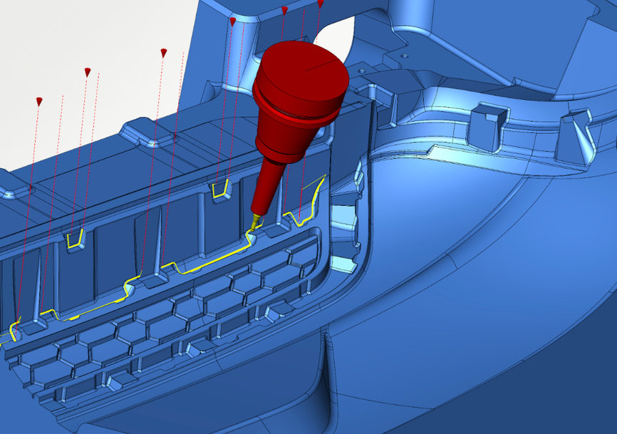 OPEN MIND presents the new function in its CAD/CAM suite
